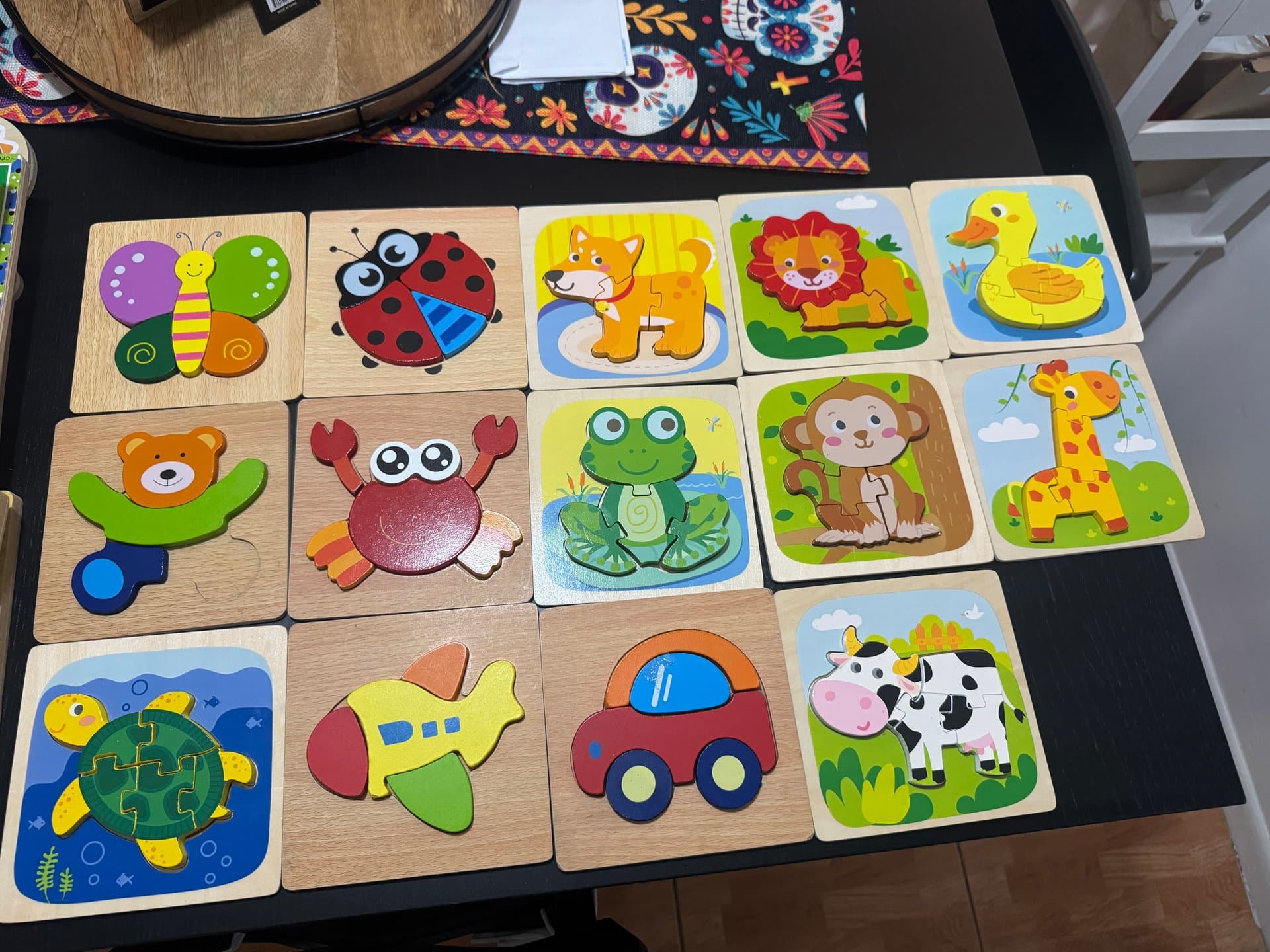 Mini wood puzzles  — image 1 of 1