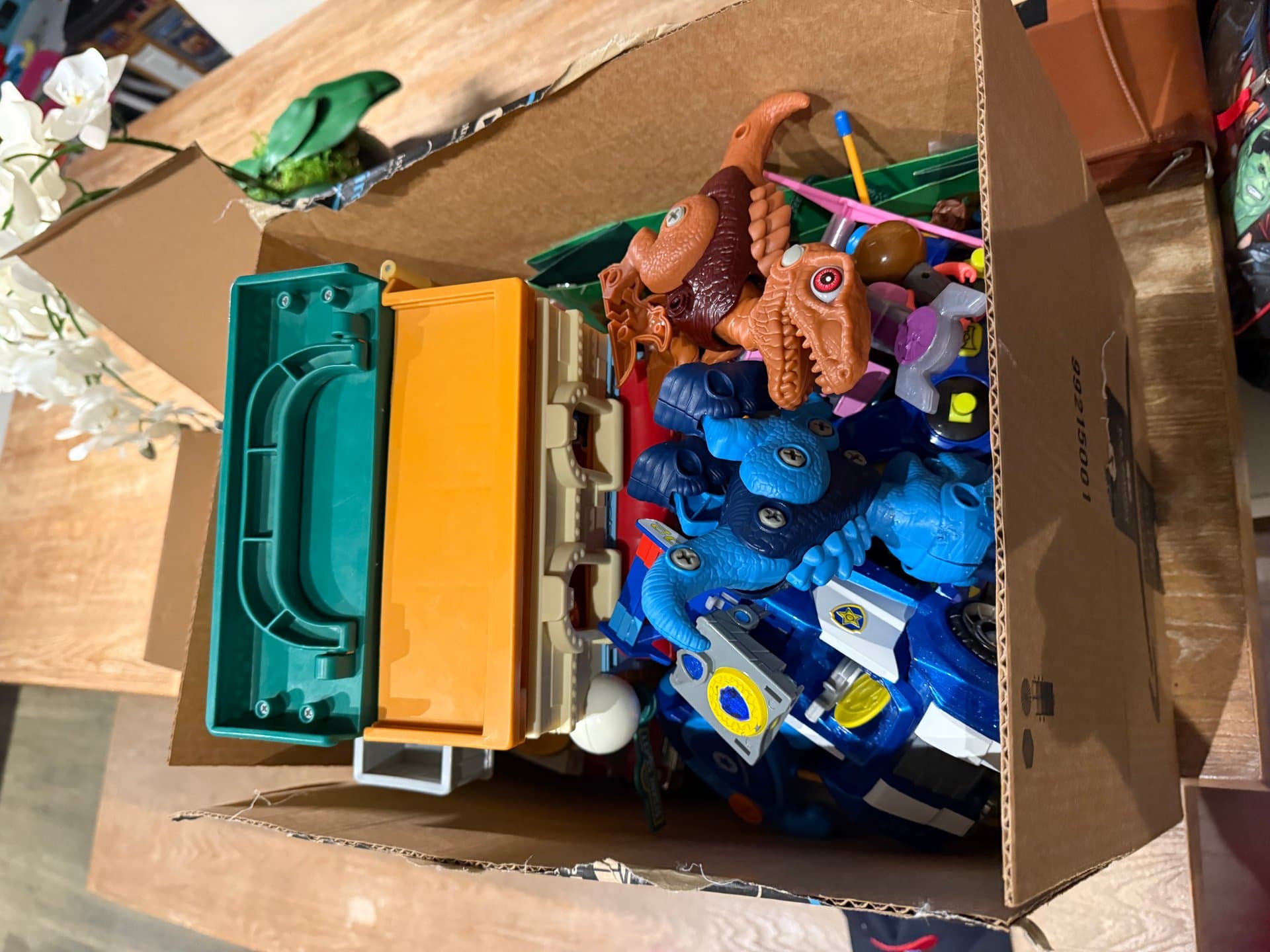Box of toys 