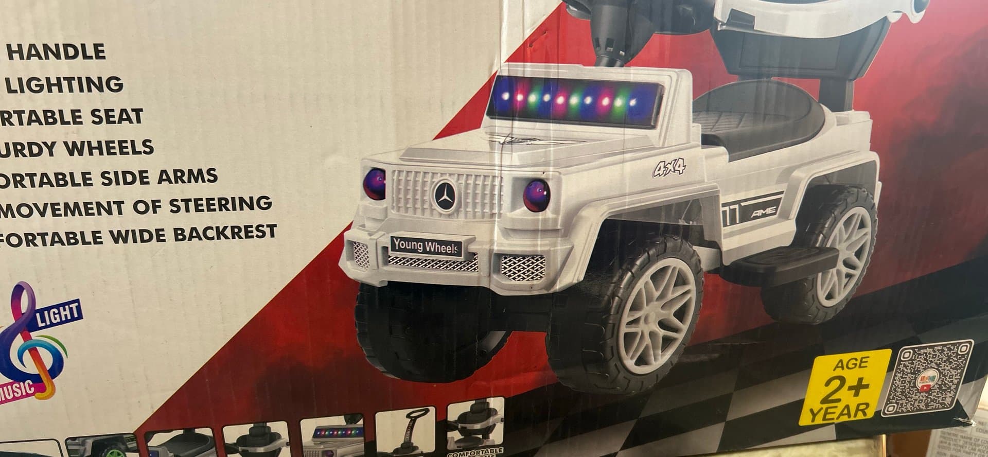 Young Wheels G-Vagon+ Ride-On Toy — image 1 of 4