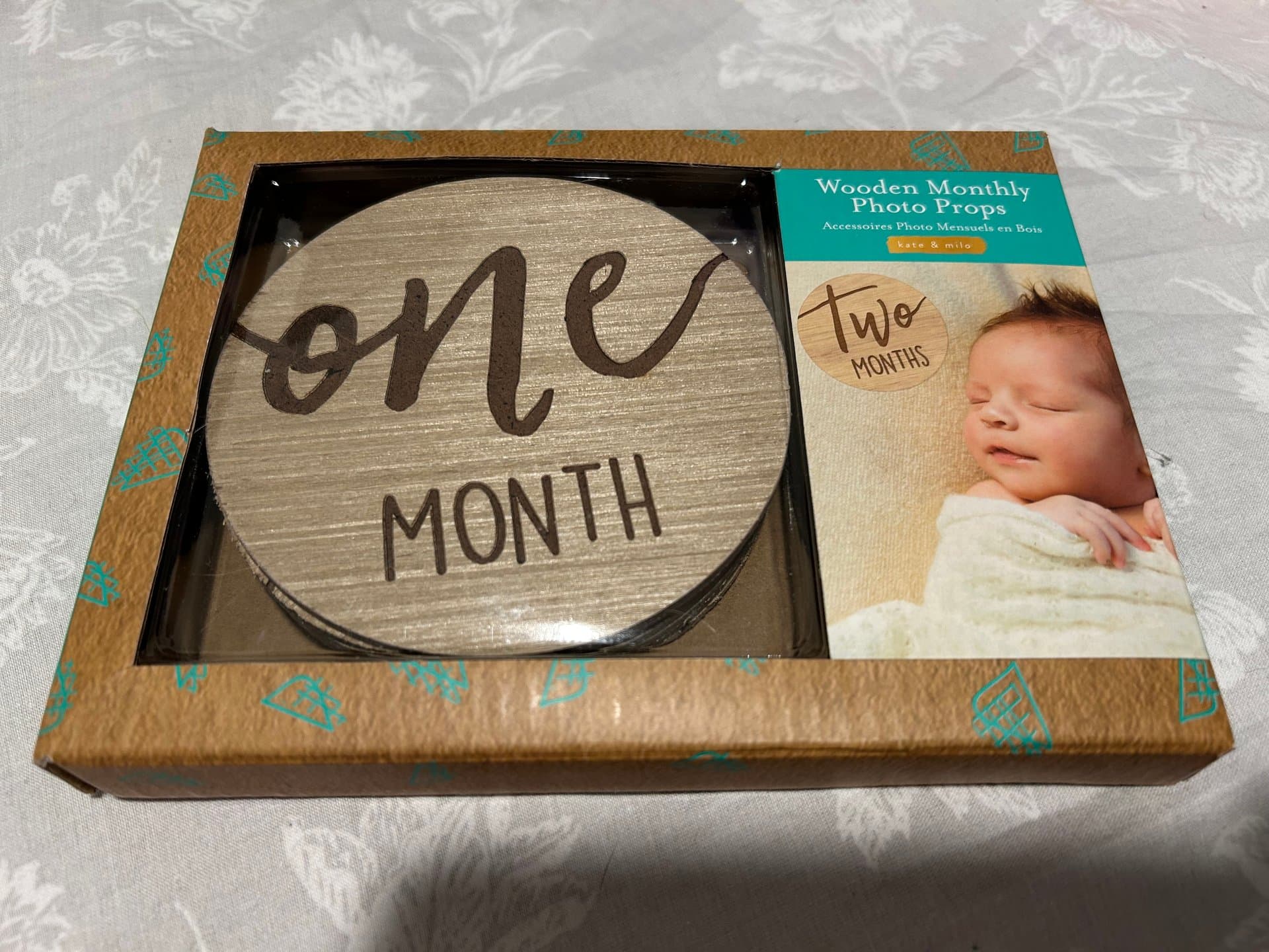 Wooden Monthly Photo Props — image 1 of 1