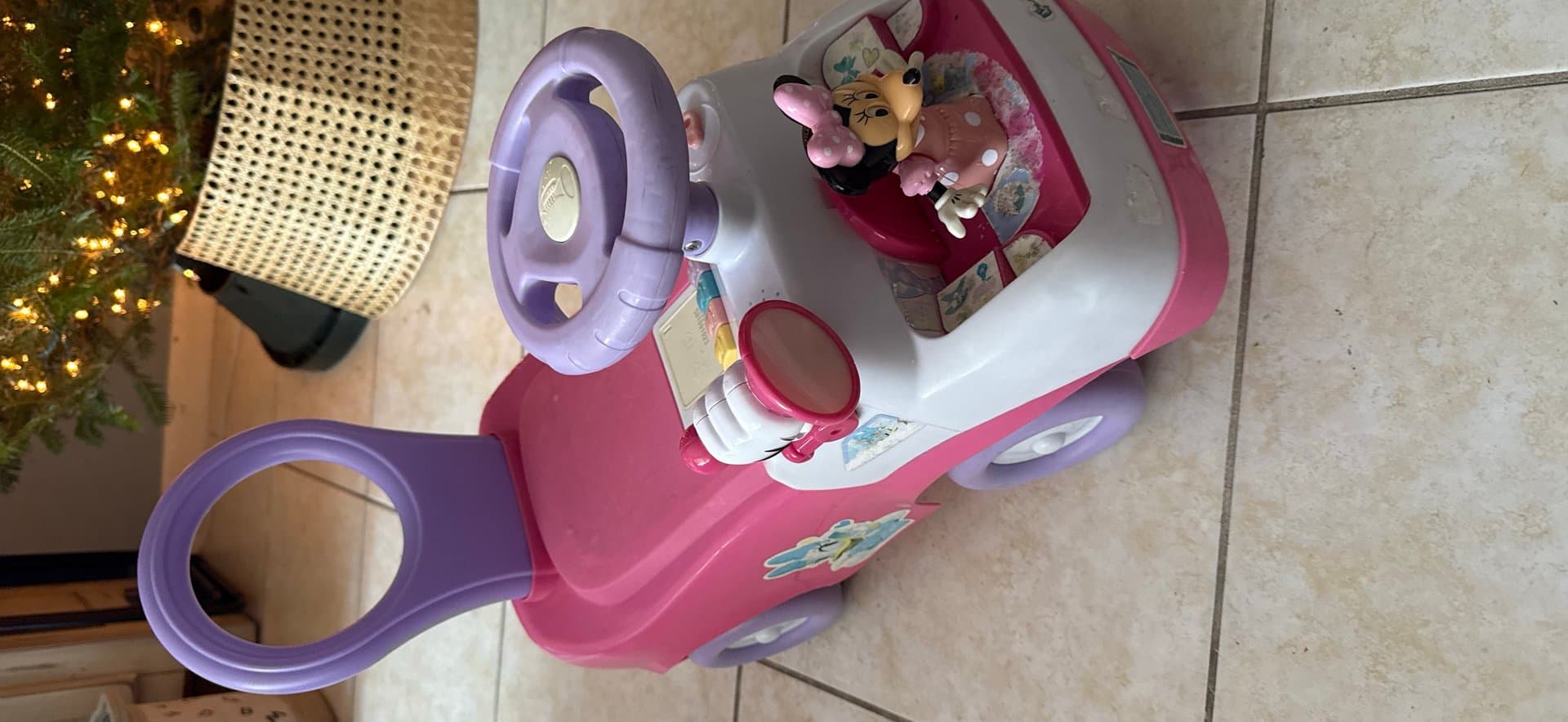 Disney Minnie Mouse Ride-On Car — image 1 of 1